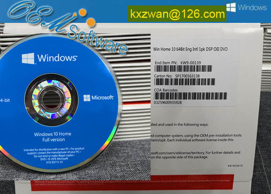 オンライン活発化のWindows 10プロOemのパック、Windows 10の家Oem箱