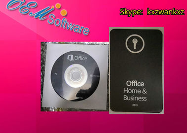 オンライン活動的なマイクロソフト・オフィスの家およびビジネス2019年のH及びBの小売りの鍵カードPKC DVD箱