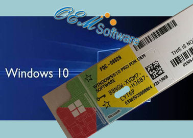 全体的な働くWindows 10の専門家免許証のキーのWindows Coaのステッカーのプロ ホームキー免許証