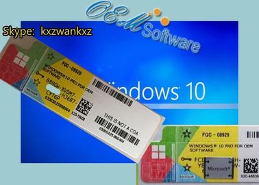 自由な出荷のWindows 10の専門家の活発化のキーX 20のラベルCOA