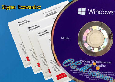 小売りの主Windows 10プロOemのパックのオンライン活発化64ビット勝利10 DVDパック