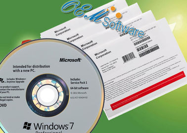 全体的な活発化DVD COA Windows 7の家の優れた箱