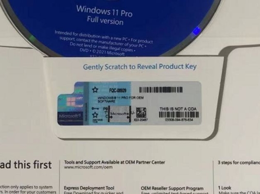 Coaのステッカーのオンライン活発化Windows 11のプロ/家免許証のキー